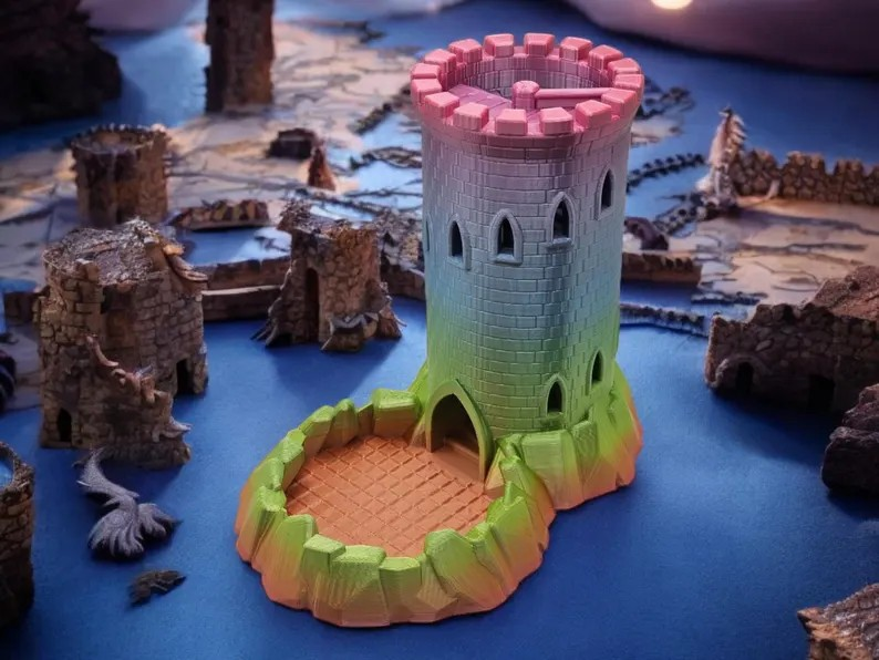 Castle Dice Tower