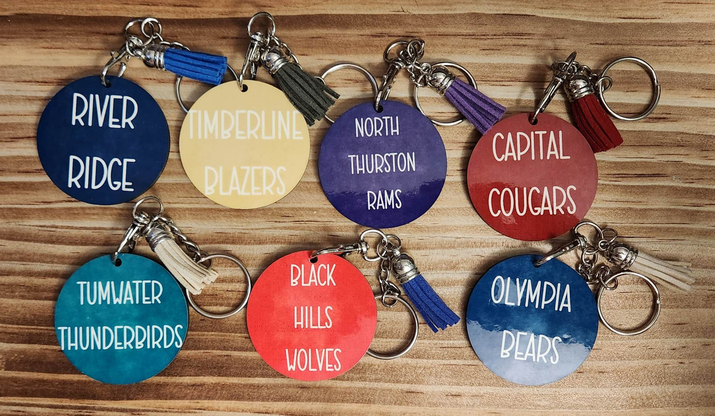 Customizable keychains