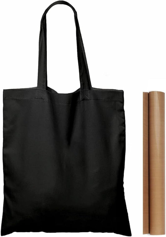 Customizable canvas tote bags