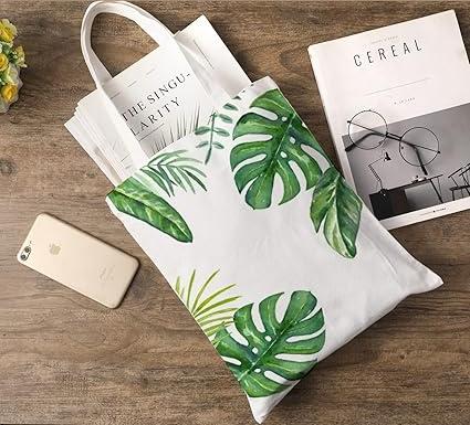 Customizable canvas tote bags