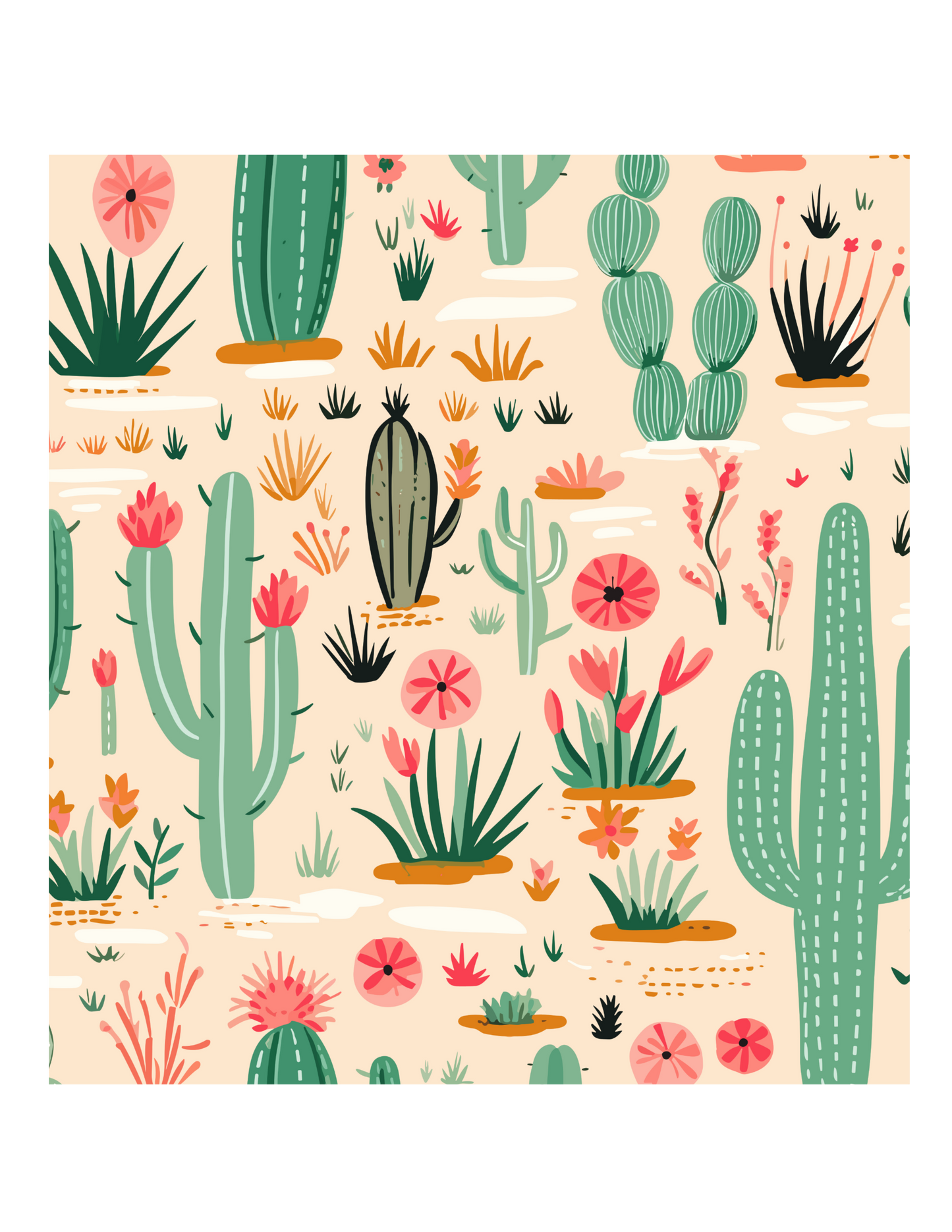 Cactus blanket