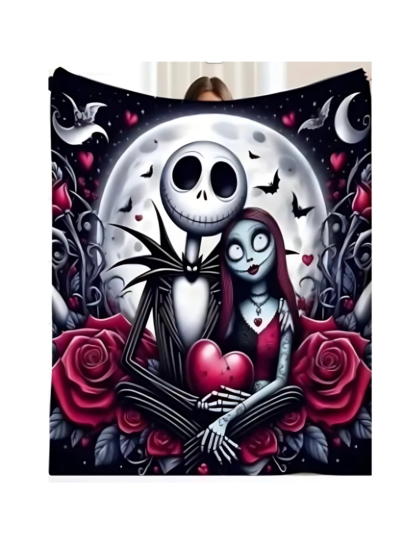 Jack and Sally blanket