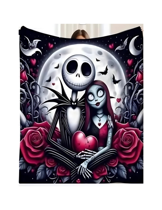 Jack and Sally blanket